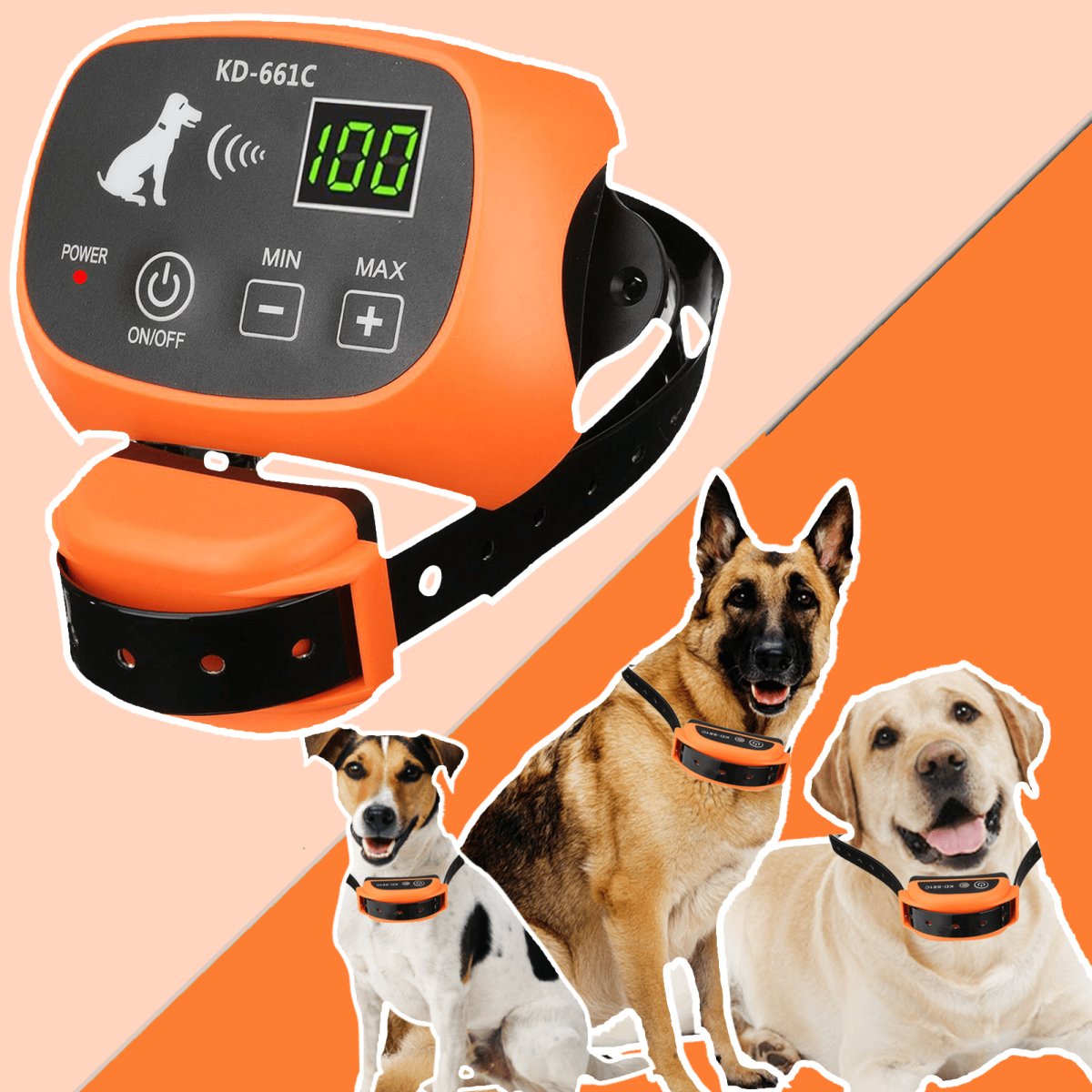 Adjustable Wireless Pet Containment System for Dogs