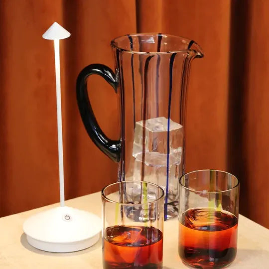 Sleek Wireless LED Lamp with Rechargeable Battery for Home
