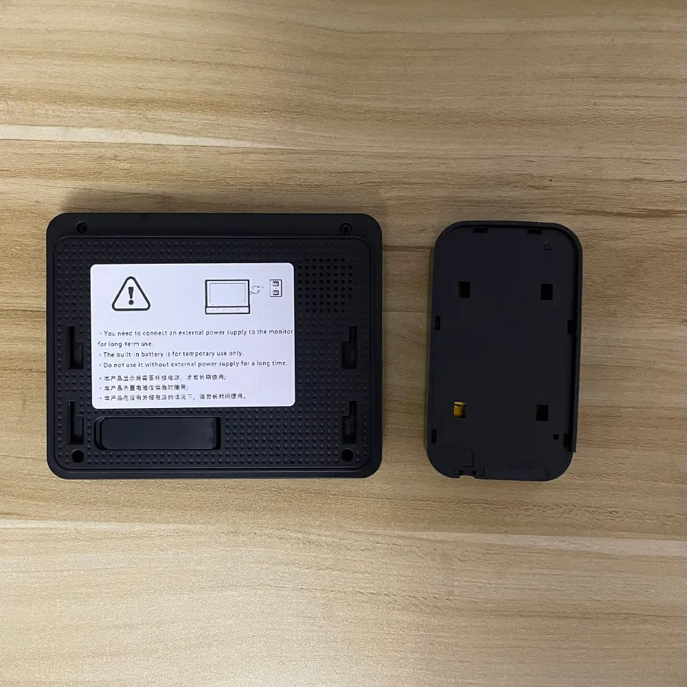 Smart Wireless Doorbell with 4.3 Inch Display and Night Vision