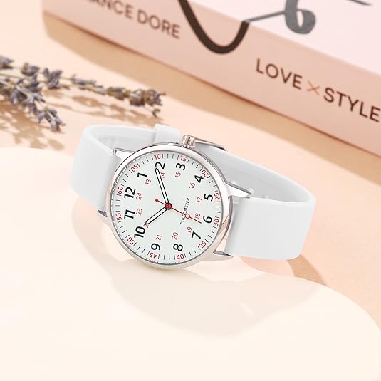 Stylish Clip-On Watch for Women – Waterproof and Fashionable