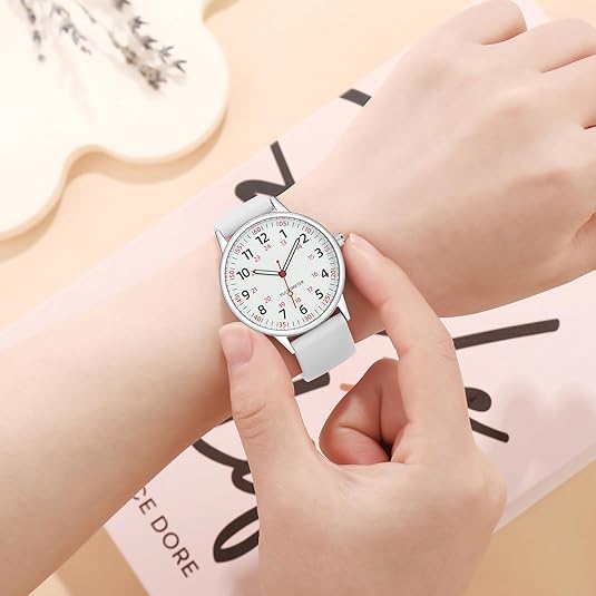 Stylish Clip-On Watch for Women – Waterproof and Fashionable