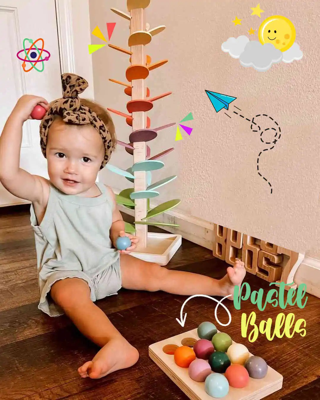 Whimsical Marble Tree – Fun and Quirky Home Decor