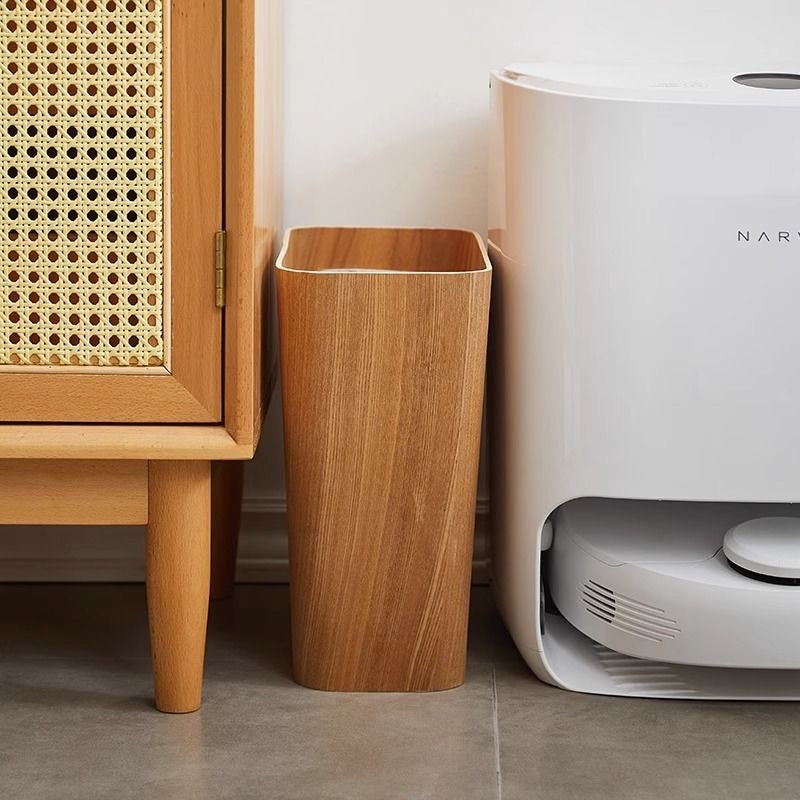 Elegant Dual-Layer Kitchen Waste Bin with Swivel Lid