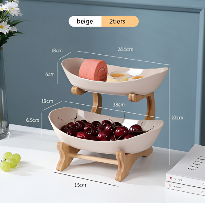 Elegant Multi-Layer Fruit Display Stand for Your Kitchen