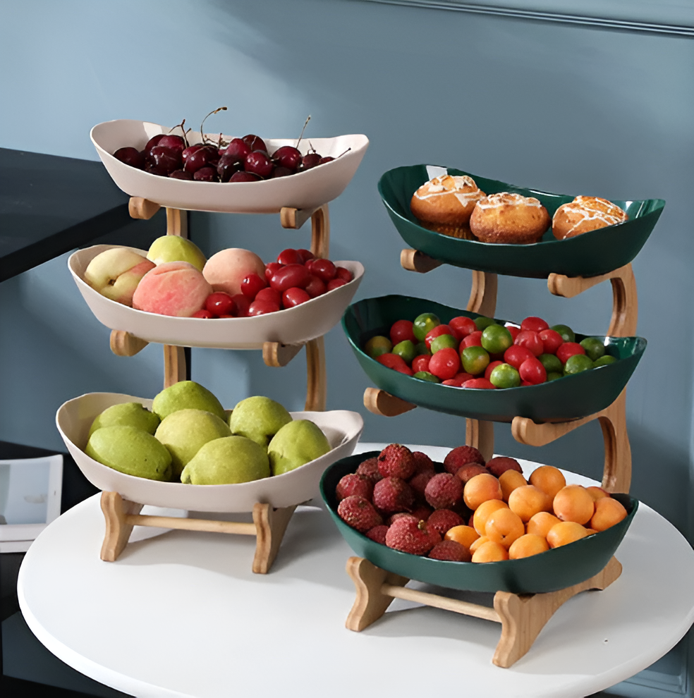 Elegant Multi-Layer Fruit Display Stand for Your Kitchen