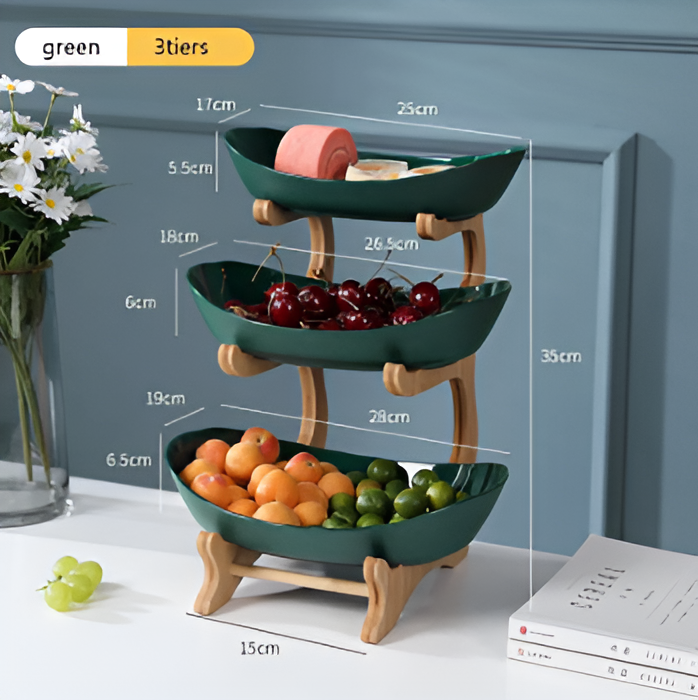 Elegant Multi-Layer Fruit Display Stand for Your Kitchen