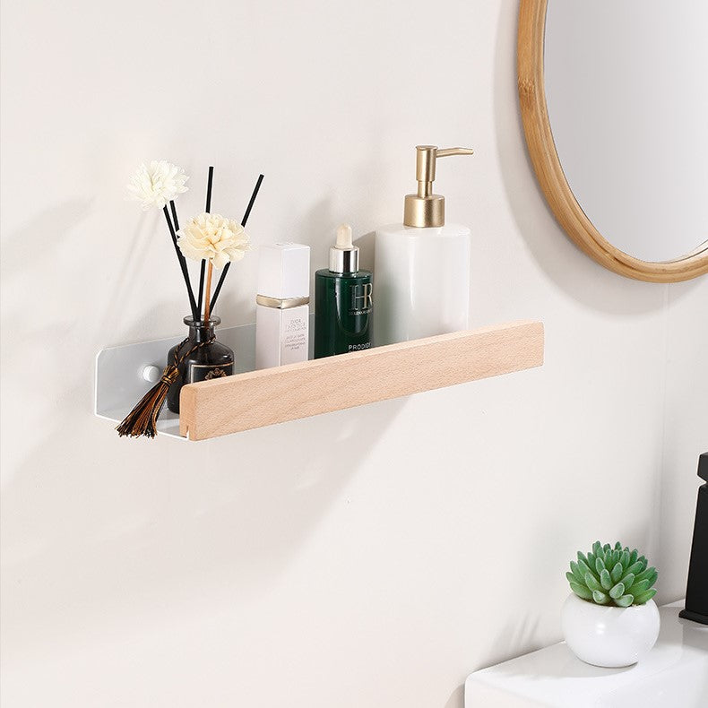 Seamless Adhesive Shower Shelf for a Stylish Bathroom
