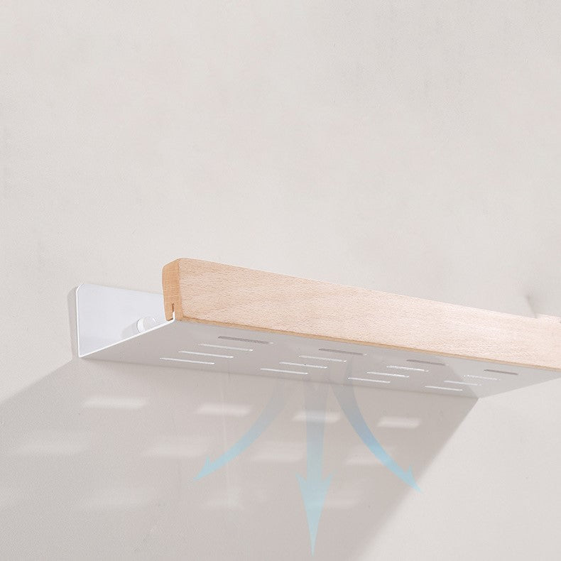 Seamless Adhesive Shower Shelf for a Stylish Bathroom