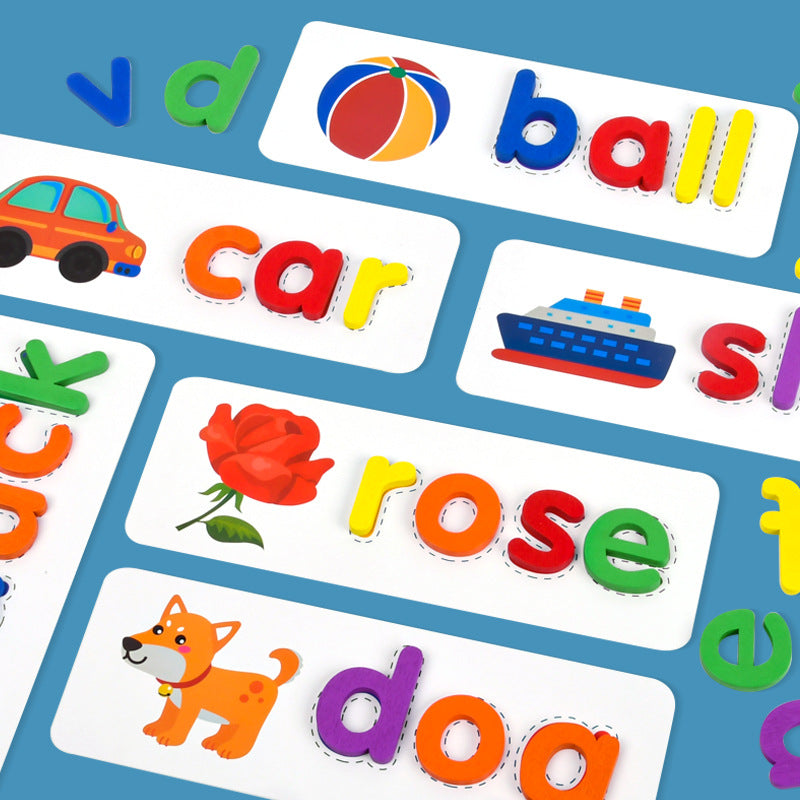 Spelling Game for Kids Inspired by Montessori Principles