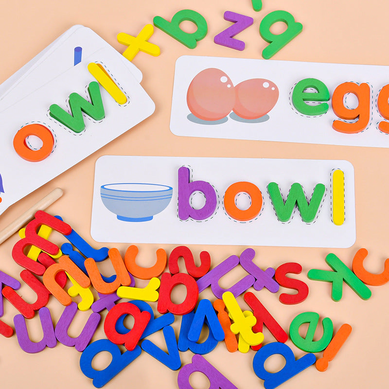 Spelling Game for Kids Inspired by Montessori Principles