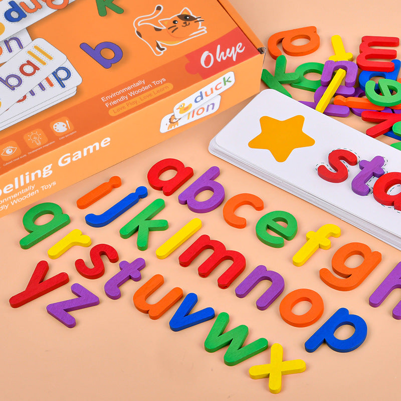 Spelling Game for Kids Inspired by Montessori Principles