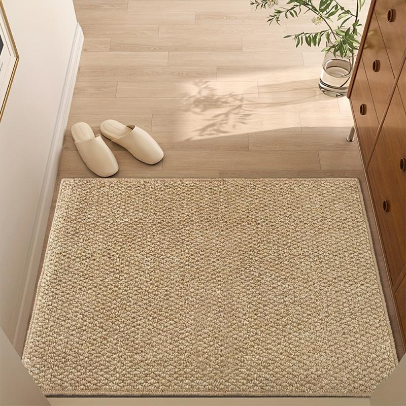 Natural Fiber-Inspired Non-Slip Door Mat for Any Entryway