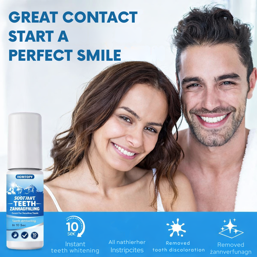 Whitening Toothpaste for Sensitive Teeth | Instant Brightening Effect