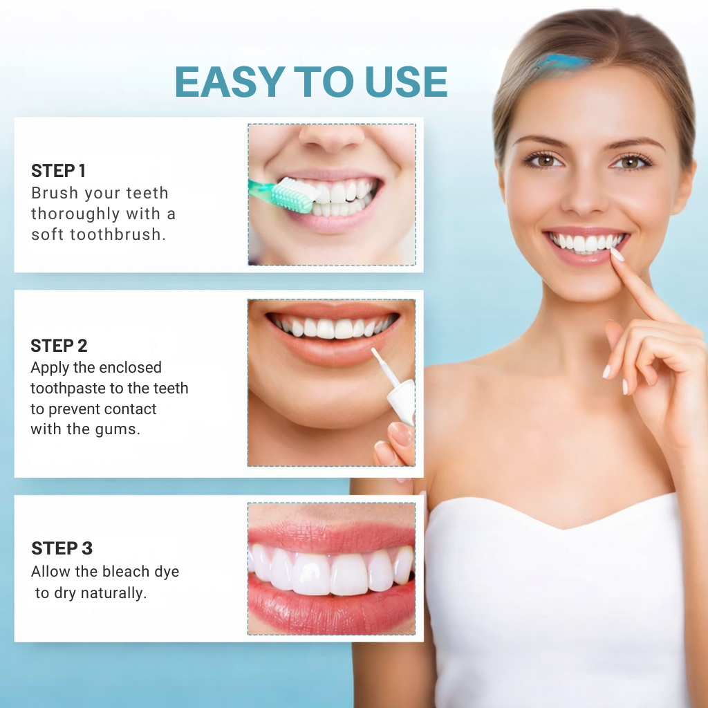 Whitening Toothpaste for Sensitive Teeth | Instant Brightening Effect