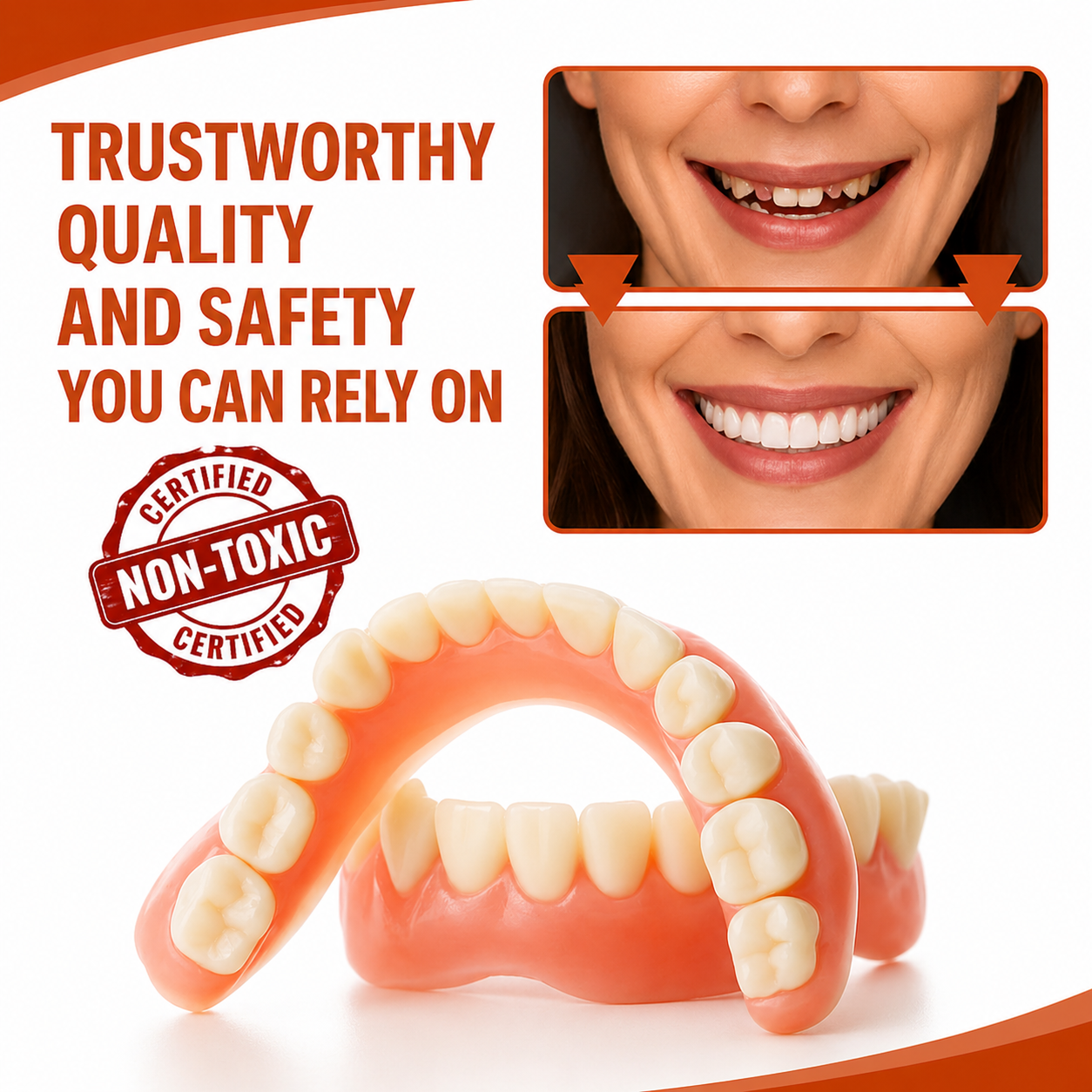 Dental Care | Tooth Repair Kit | Custom Silicone