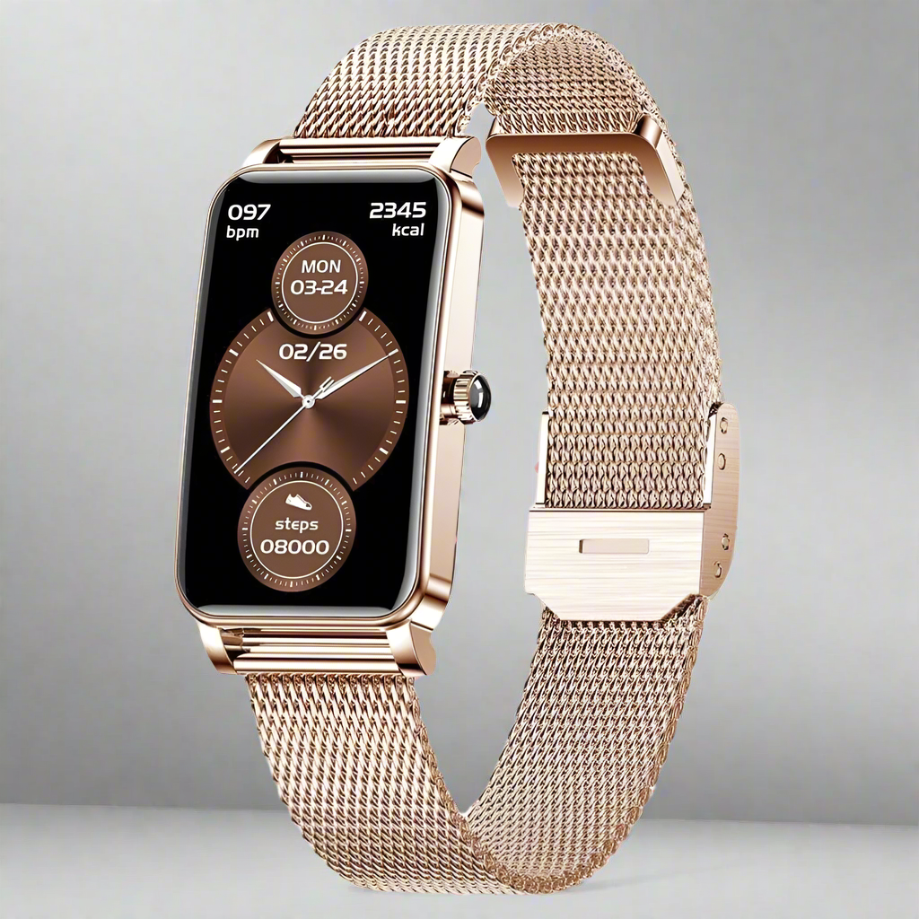 Sophisticated Women's Smartwatch for Fitness & Daily Life