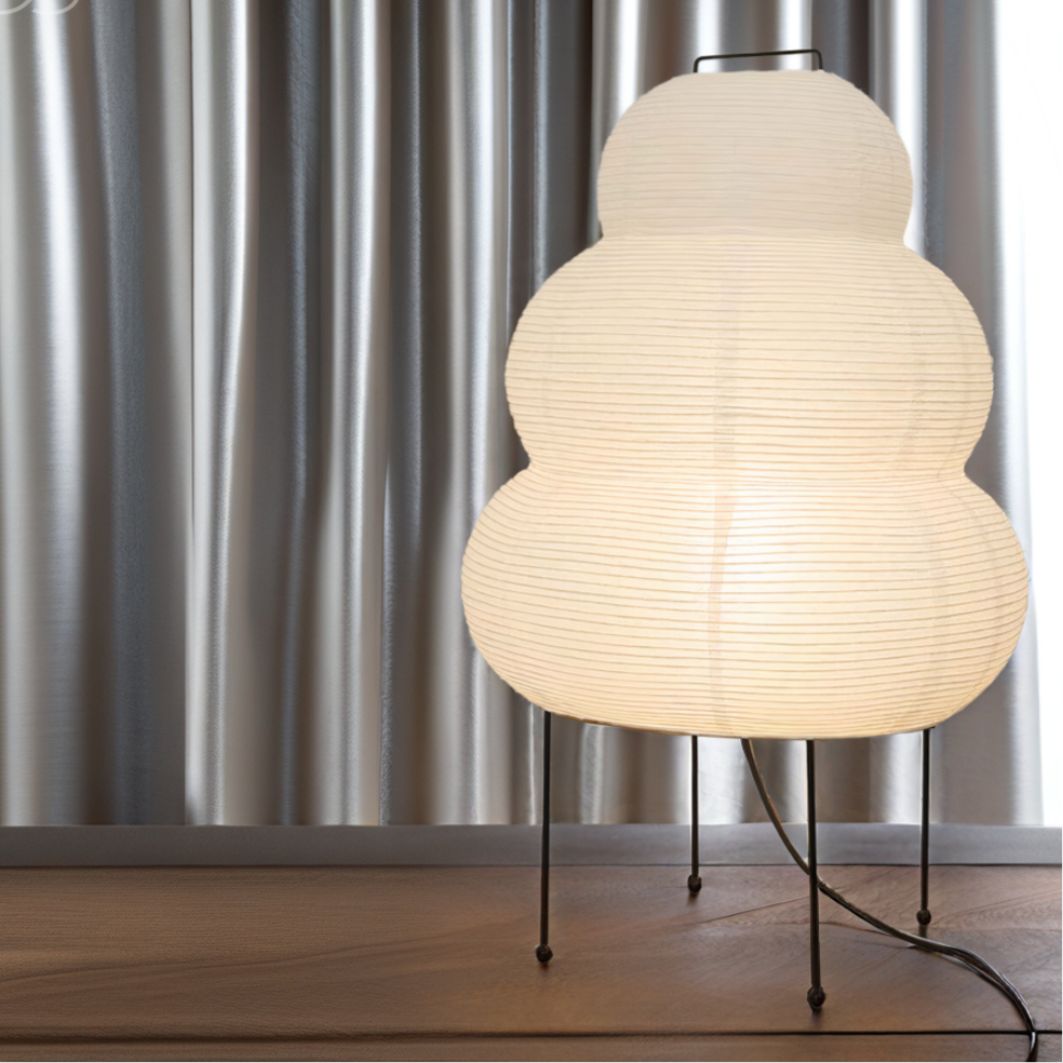 Tranquil Glow Floor Lamp with Adjustable LED Lighting