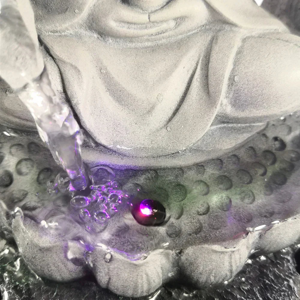 Serenity Stream Buddha Indoor Water Fountain for Relaxation
