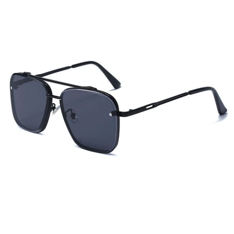 Gradient Lens Sunglasses with Sturdy Metal Frame – Chic Design