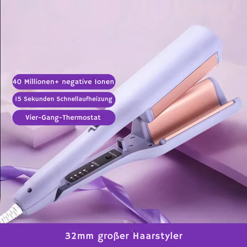 Effortless Curling Tool with Adjustable Heat Settings