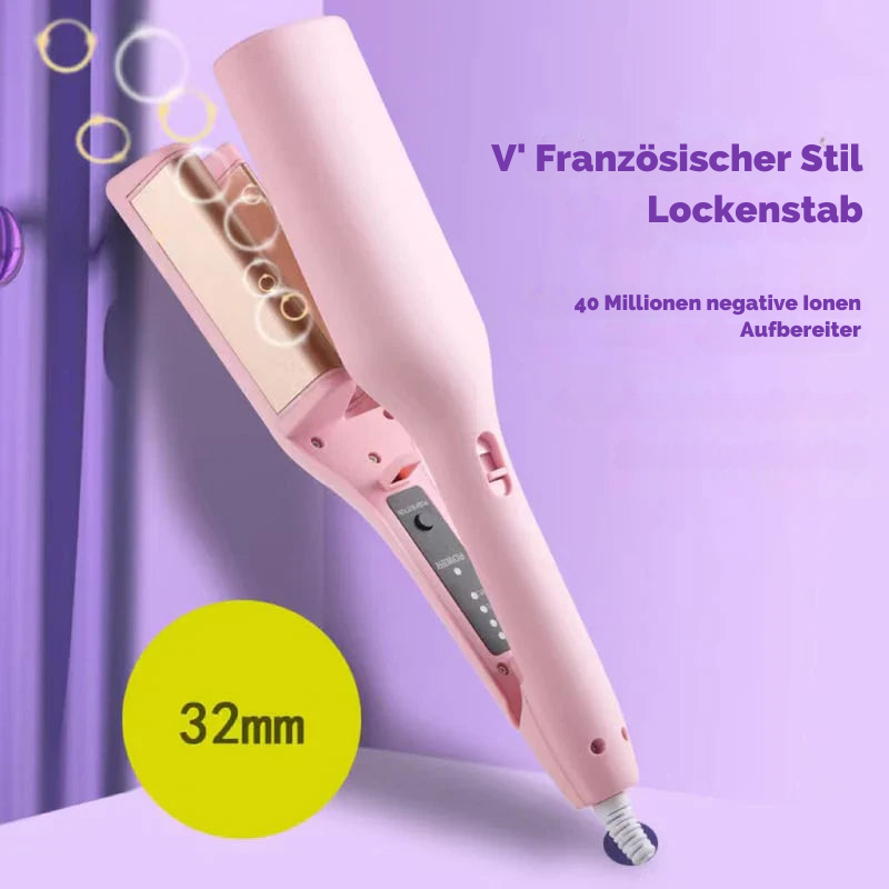 Effortless Curling Tool with Adjustable Heat Settings
