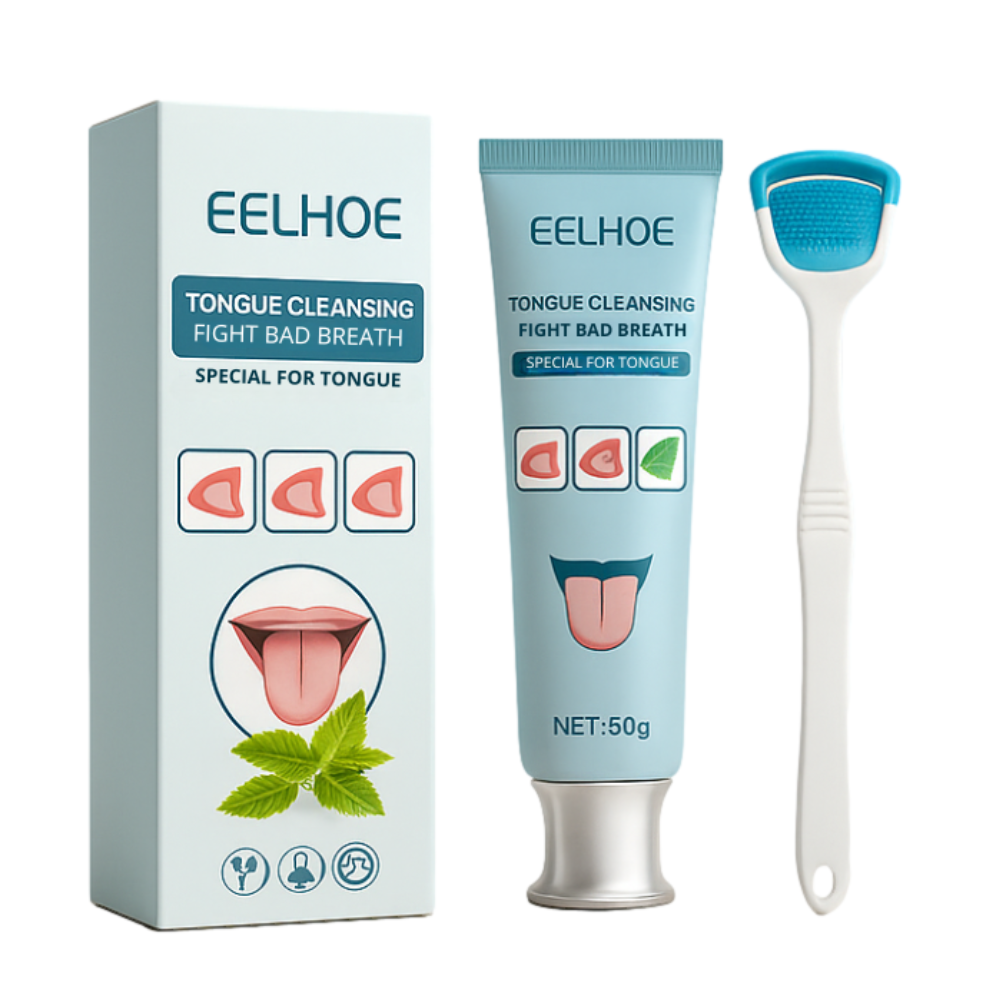 Tongue Cleaner | Tongue Gel Kit | Instant Fresh Breath