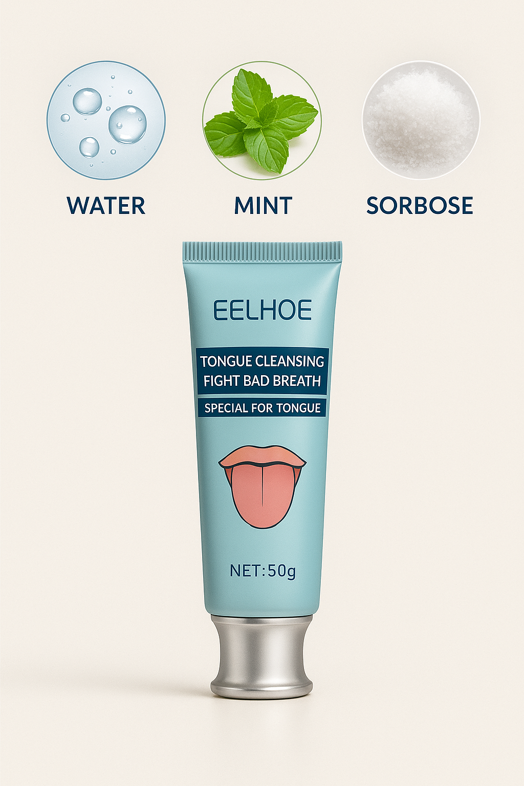 Tongue Cleaner | Tongue Gel Kit | Instant Fresh Breath