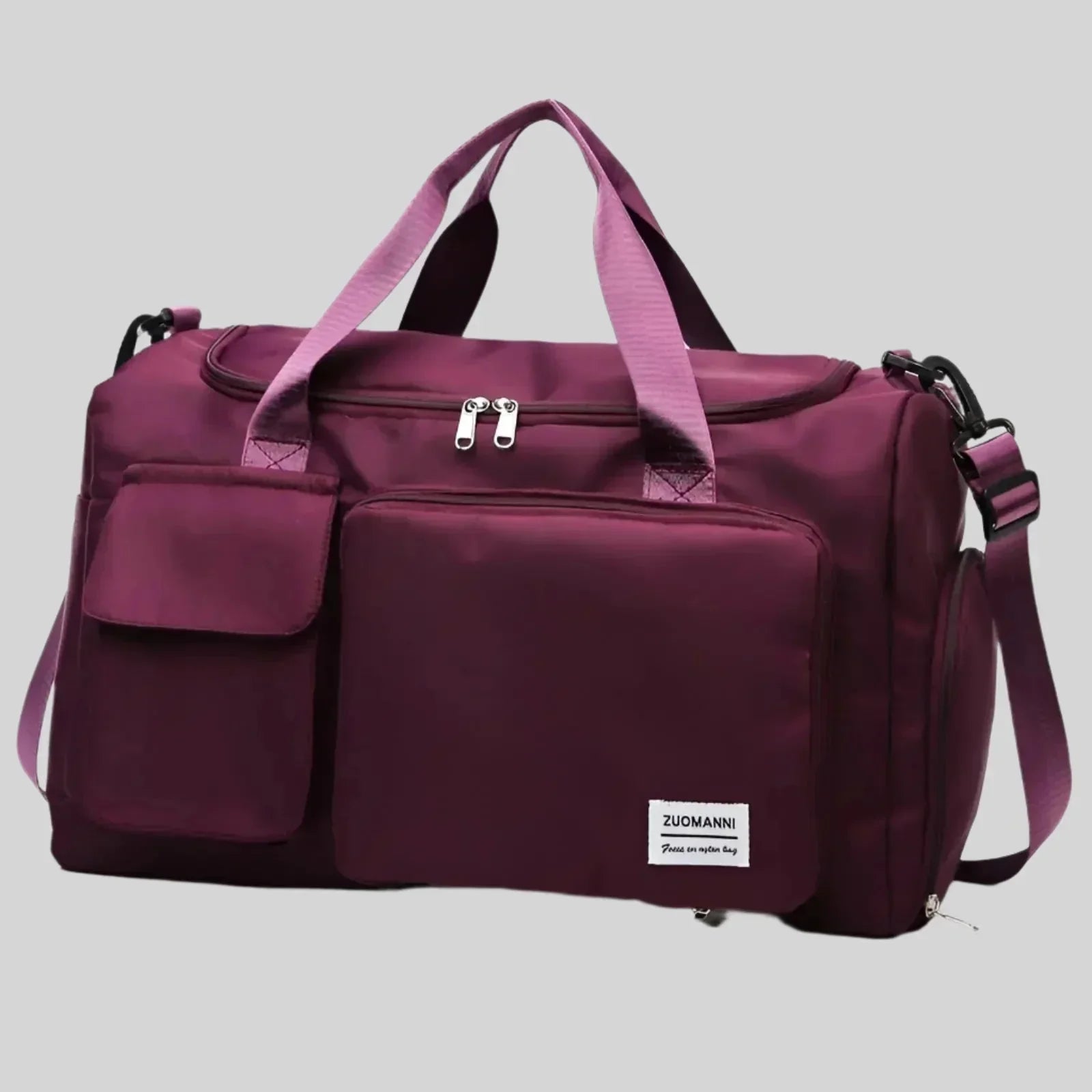 All-Weather Travel Bag with Dedicated Shoe Storage