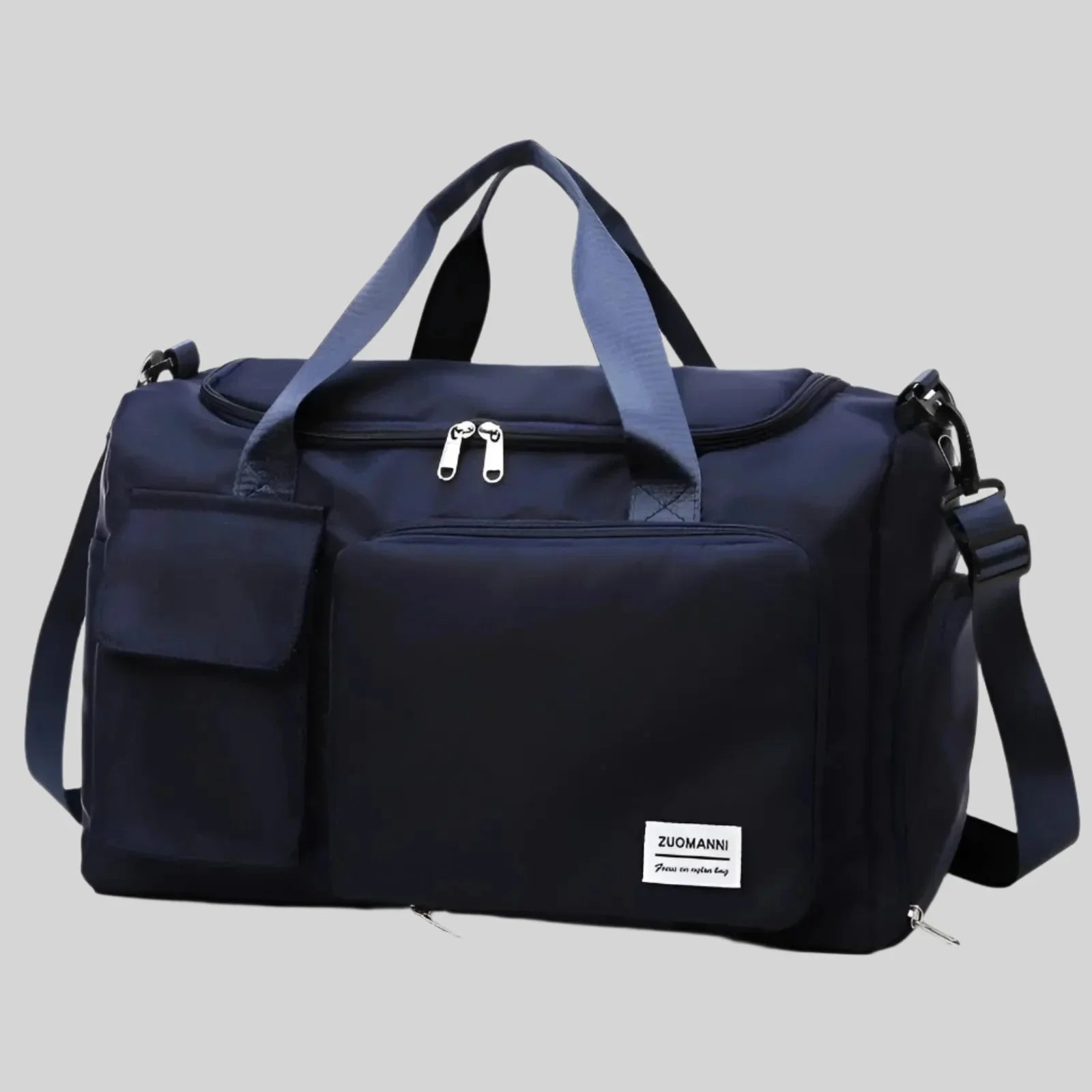 All-Weather Travel Bag with Dedicated Shoe Storage