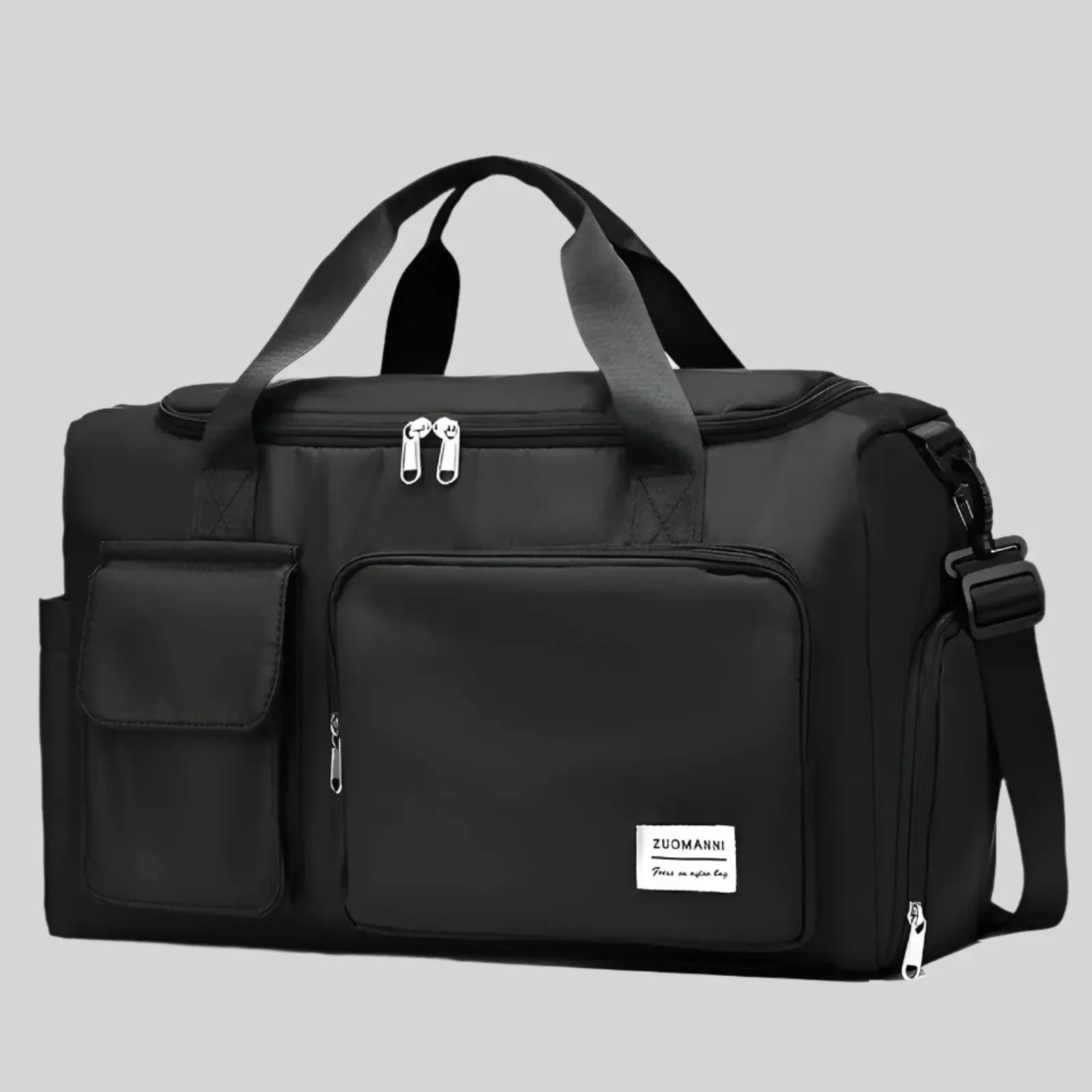 All-Weather Travel Bag with Dedicated Shoe Storage