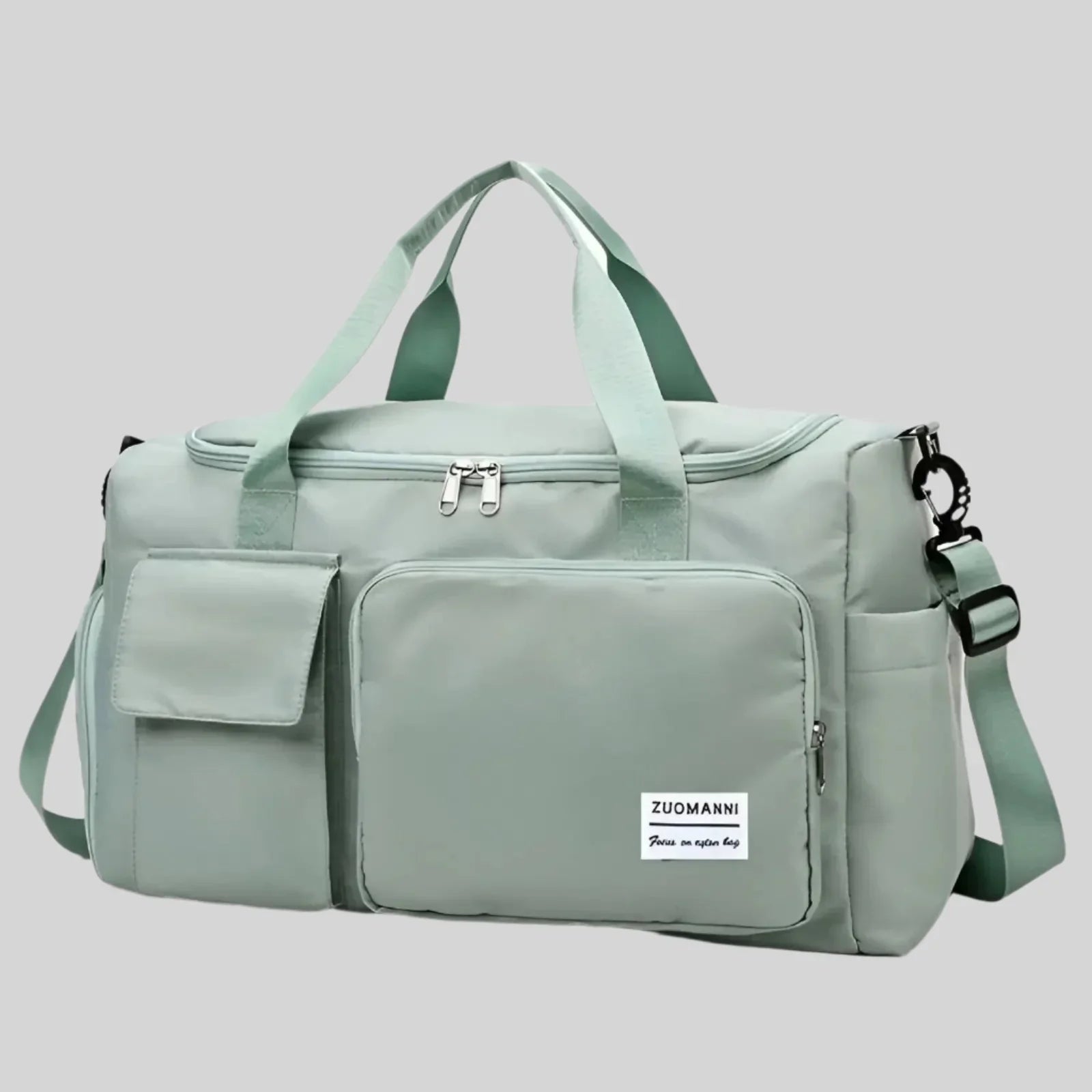 All-Weather Travel Bag with Dedicated Shoe Storage