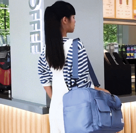 All-Weather Travel Bag with Dedicated Shoe Storage