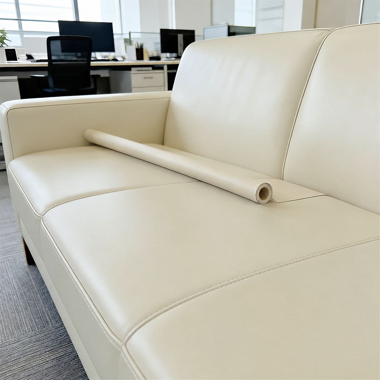Wide Adhesive Patch for Chair and Cushion Repairs