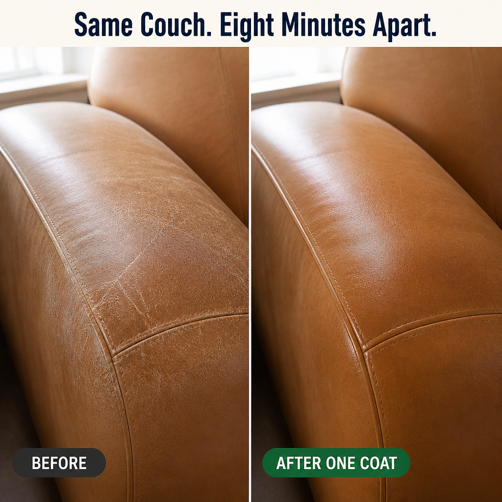 VelvraGuard™ — Renew Cracked Leather, Block Stains & Bring Back the Soft Feel