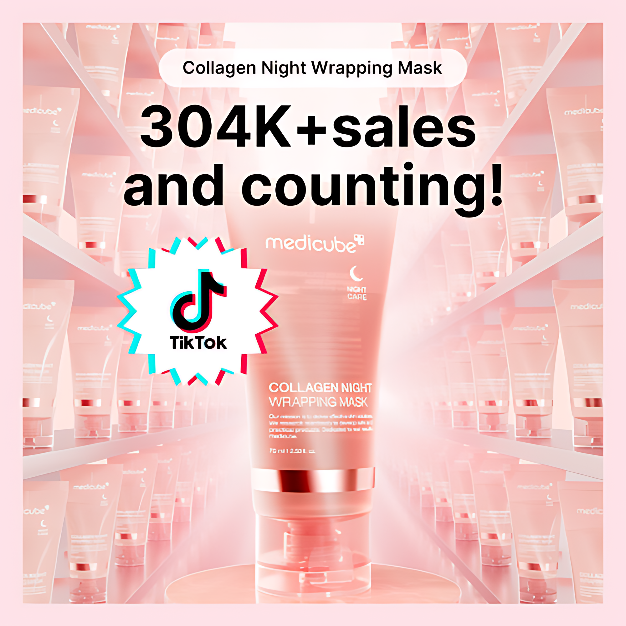 Dermaluxe™ Collagen Night Wrap — Wake Up to Firm, Radiant Skin That Glows All Day
