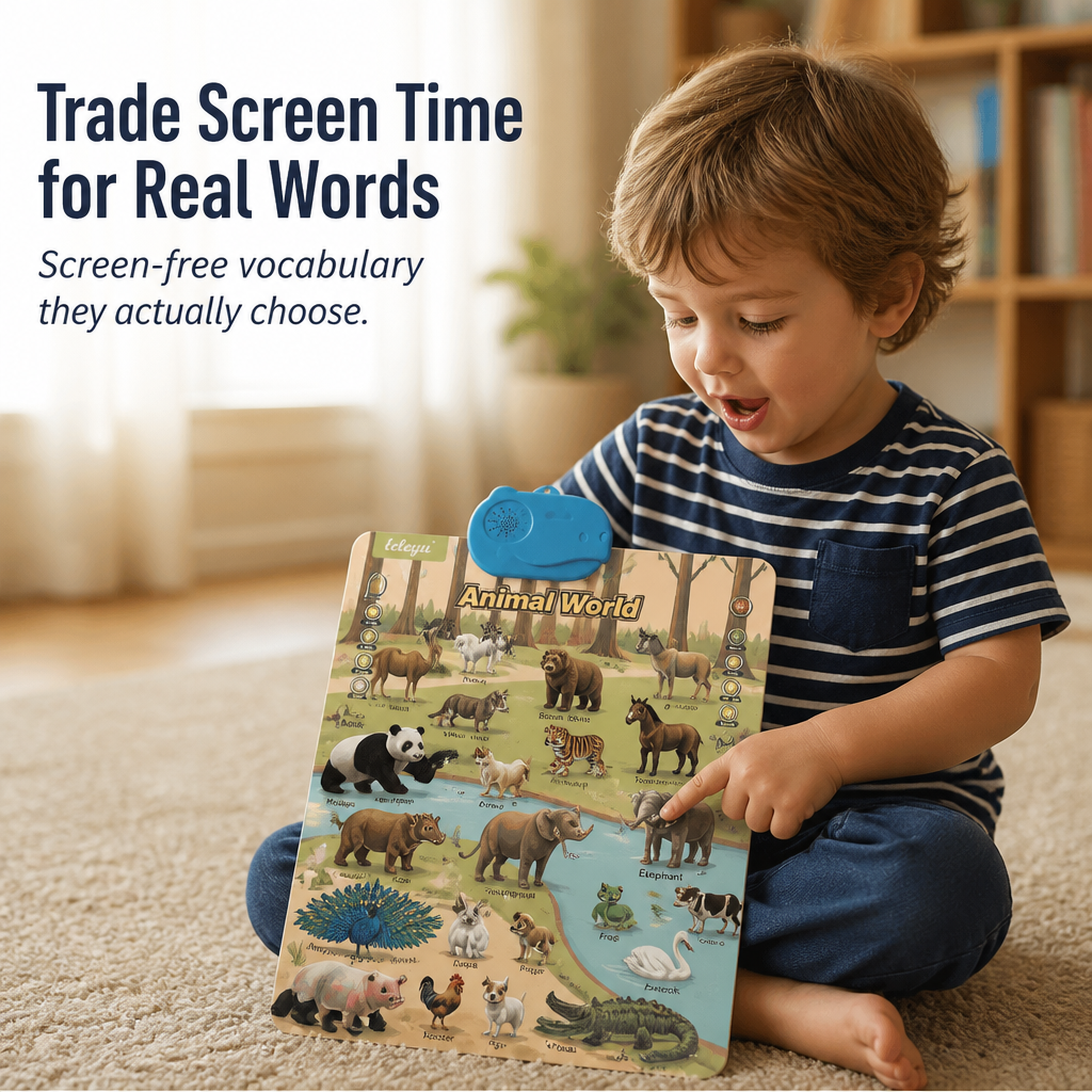 SpeakBright™ — Swap Screen-Time Struggles for Actual English Words by Week One