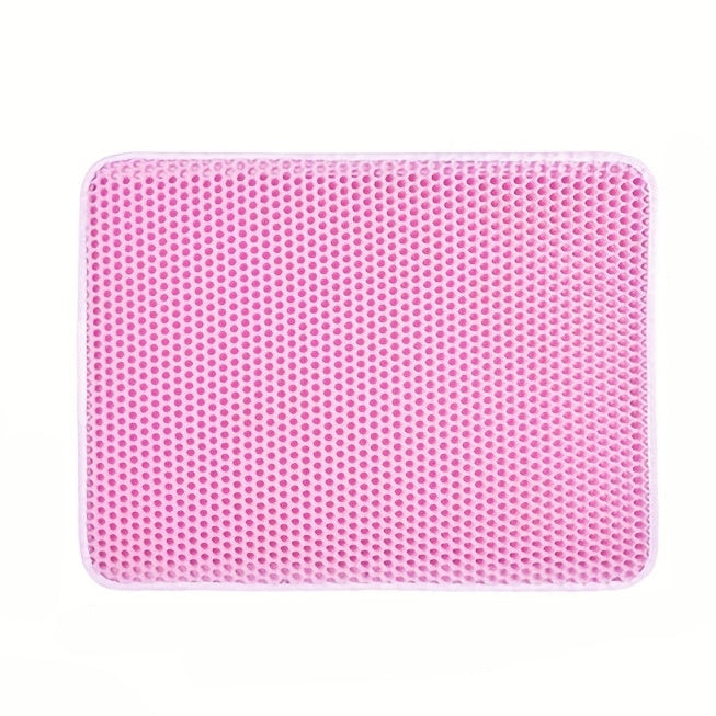 PurrfectClean - Waterproof Honeycomb Cat Litter Mat with Odor Control