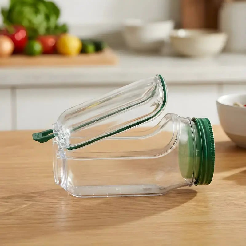Glass Salad Dish | Side Entry | Airtight Twist Lid | FreshBowl