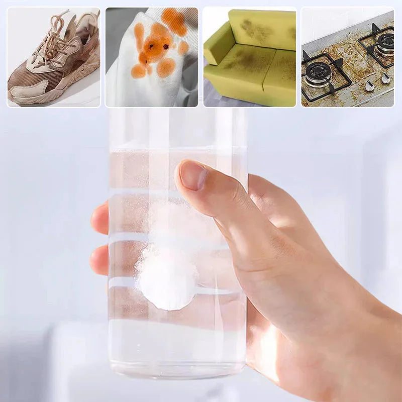 Bio Enzyme Cleaning Tablets | Removes Stains, Grease, Odors | Ideal for Textiles and Surfaces | SensoClean