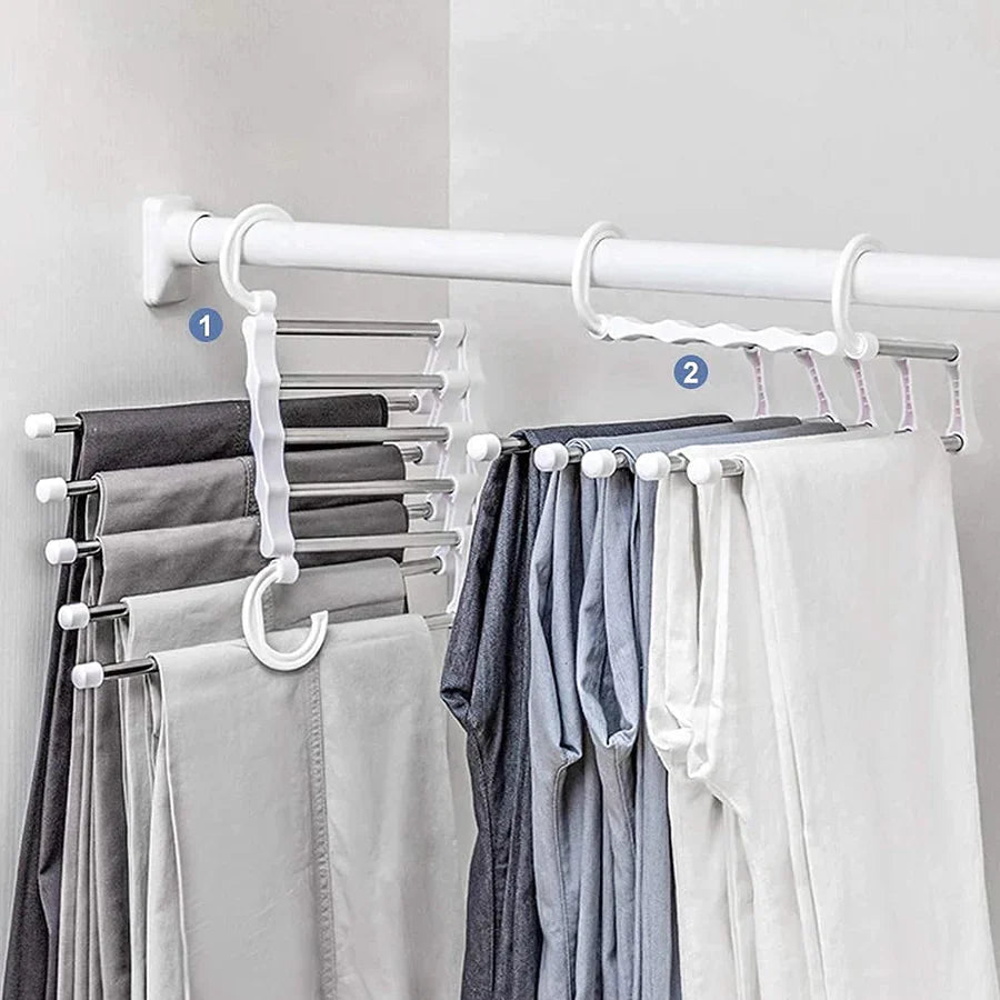 Clothes Hangers | Supreme Space Saver | Foldable Multi-Hanger System | FlexRack