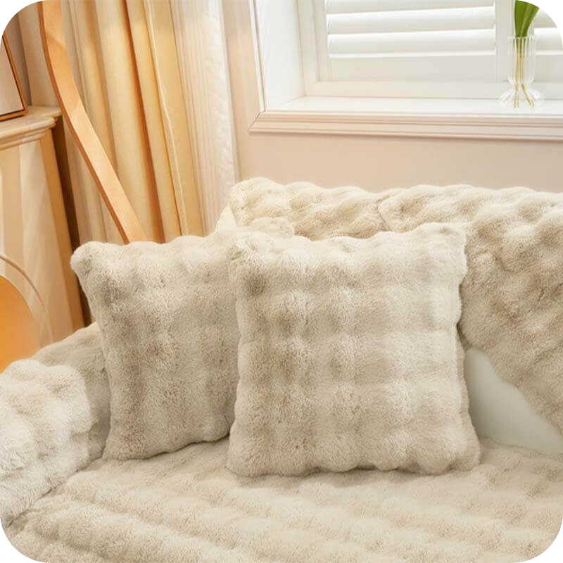 CuddleGuard™ — Wrap Your Sofa in Unshakable Cozy Armor Against Claws and Spills