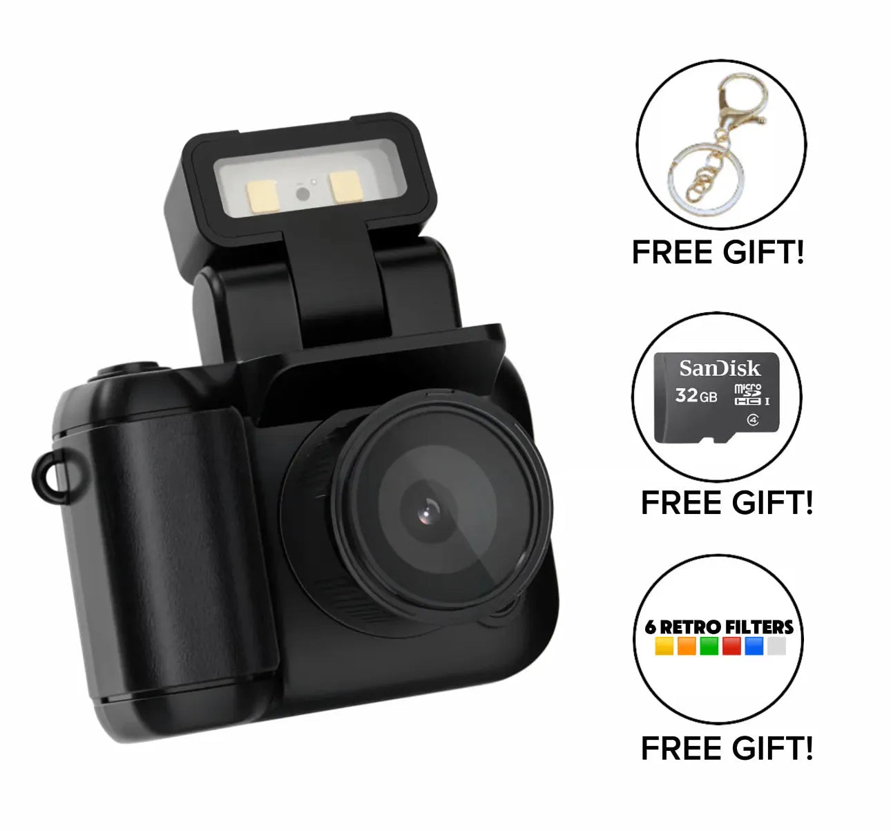 AmberChron™ Camcorder — Relive Your Best Memories with Authentic 2000s Warmth and Soul