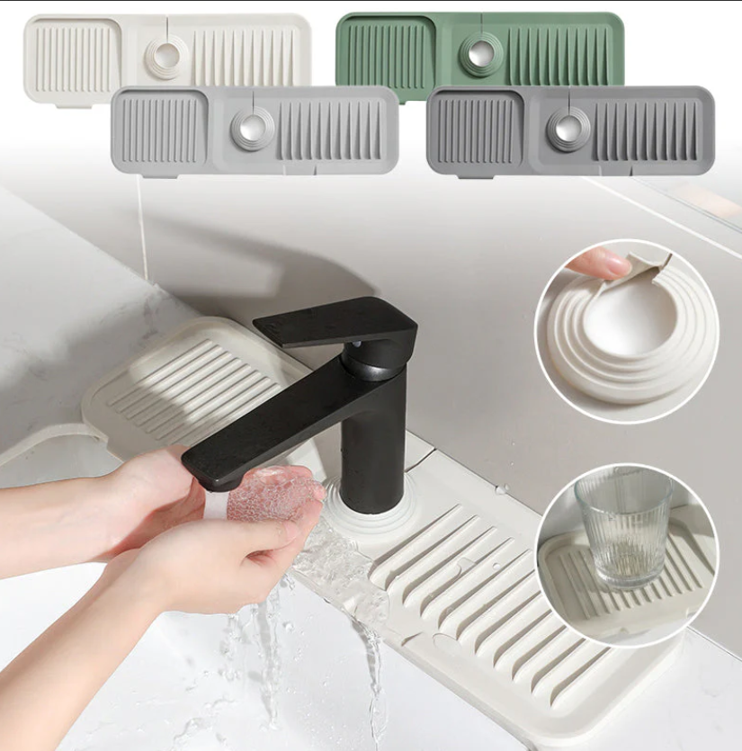 AquaShield™ Silicone Drying Mat — Keep Counters Spotless and Dry Without Lifting a Finger