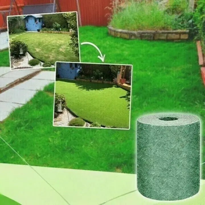 Lawn Mat | Quick Lawn Revival | Turf Roll Alternative | TerraSprout