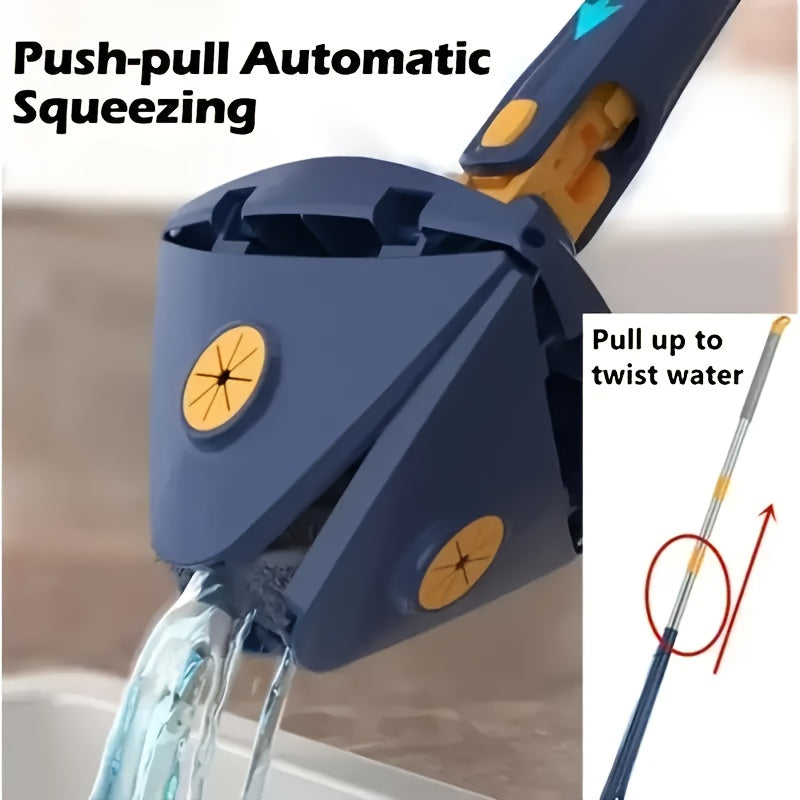 SmartClean - Effortless Hands-Free Mop for Every Surface