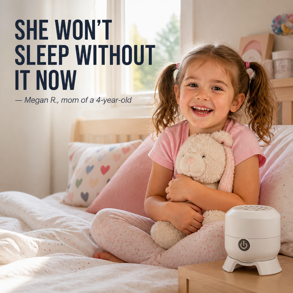 AquaSerene™ — Calm Restless Kids To Sleep With Gentle-Spinning Ocean Light