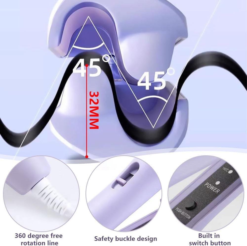 WaveLuxe™ — Unlock Salon-Perfect Waves That Shine with Health and Confidence