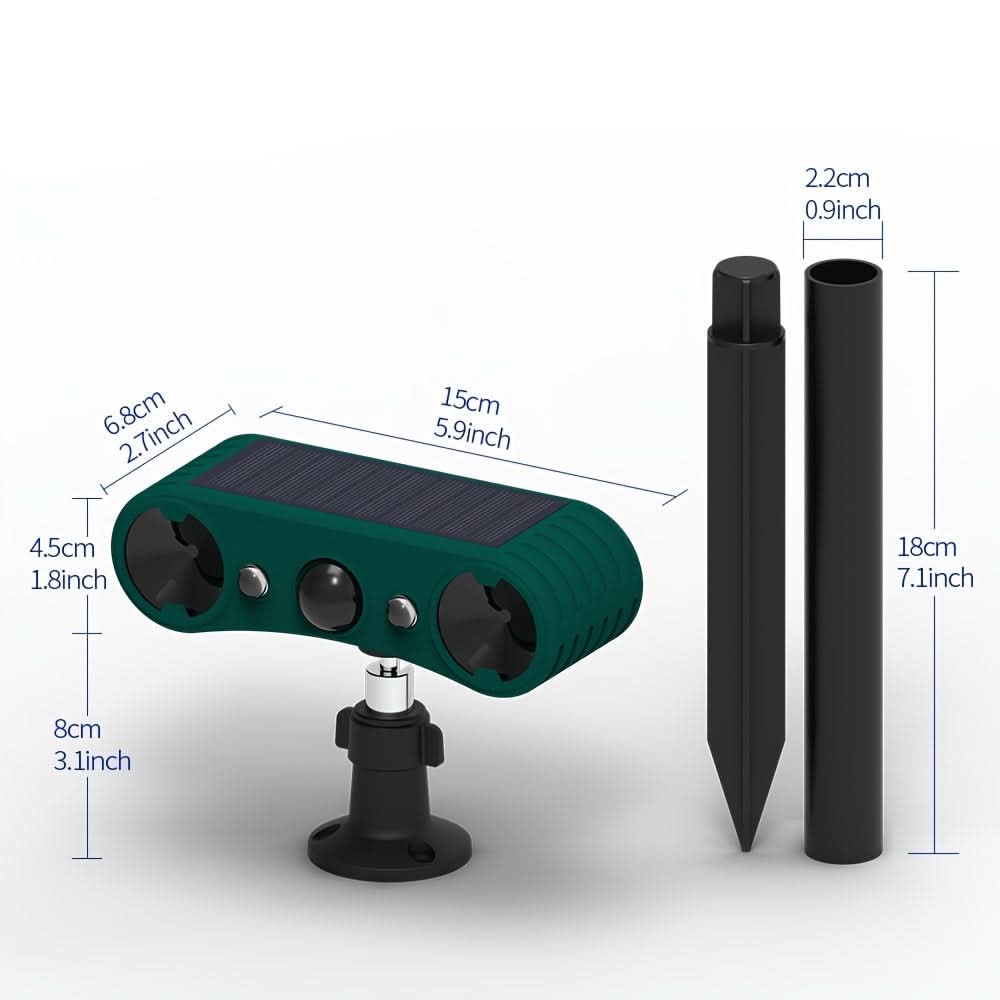 Motion Activated Pest Repeller for Gardens