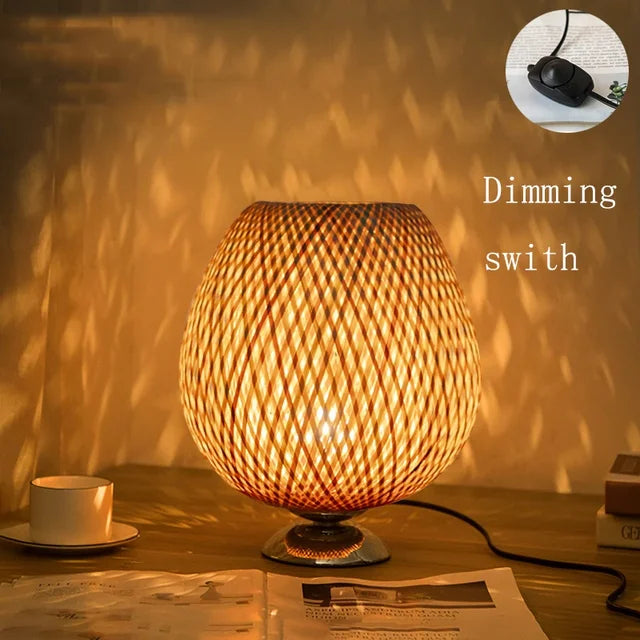 Naturlamp | Retro Bamboo Desk Lamp