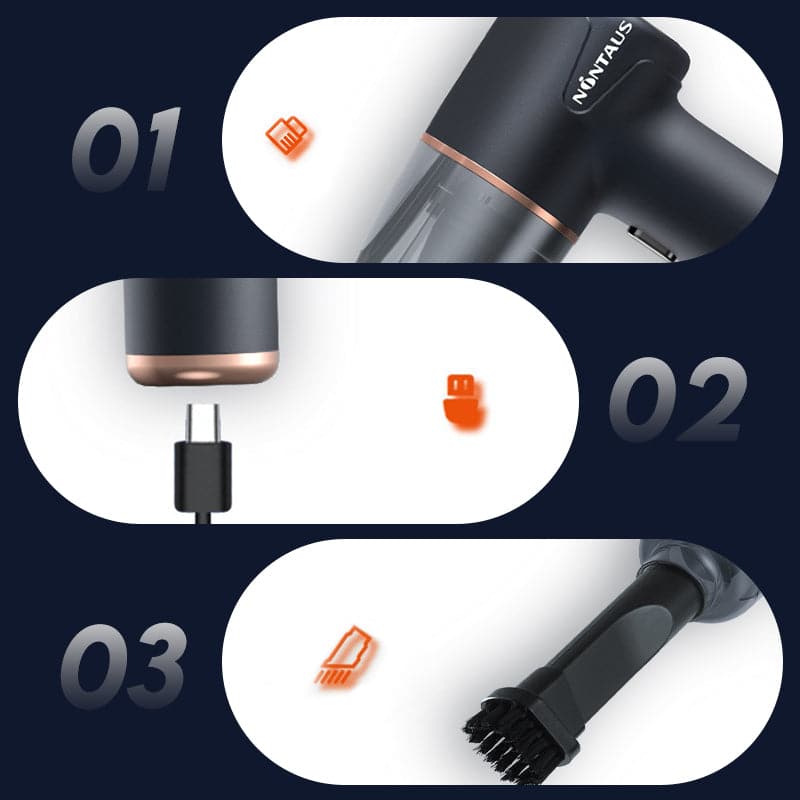 TurboSweep™ — Conquer Every Mess Fast with One Featherlight Powerhouse